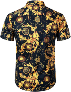 สินค้าใหม่เสื้อยืดชุดสั้นสำหรับผู้ชายและโลโก้ตามสั่งสำหรับการออกแบบการระเหิดสไตล์ทันสมัย - Product Image 3