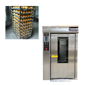 Factory Price Bread Baking Oven 16 Trays Warranty 1 Year for Restaurant <b>Rotary</b> Oven Made in Vietnam Manufacturer - Product Image 1