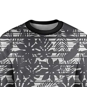 เสื้อสเวตเตอร์คอกลมพิมพ์ลายเสื้อ100% โพลีเอสเตอร์สวมหัว unisex เสื้อสเวตเตอร์คอกลมว่างเปล่าไซส์ใหญ่ - Product Image 3