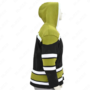 Sudadera con Capucha para Hombre de Alta Calidad, 100% Algodón, Transpirable, con Parches Bordados, Dobladillo Acanalado, Diseño ODM Multicolor en Bloques de Tono, para Otoño - Product Image 2