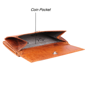 Offre Spéciale portefeuille en cuir de grande capacité pour femmes avec logo personnalisé avec fermeture à bouton fermeture à glissière courte et embrayages pour femmes - Product Image 4