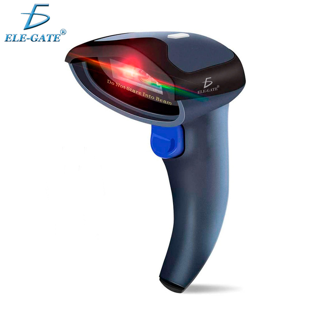 Wireless 2D Barcode Scanner Rechargeable CMOS Light Source Mac Android Compatible for Warehouse Inventory Industrial