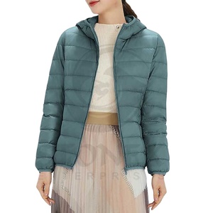 2024 Customized Women's <b>Thick</b> Windproof Puffer Jacket High Quality Cotton-Filled Stand <b>Coat</b> Dyed Fabric for <b>Winter</b> Wholesale - Product Image 1