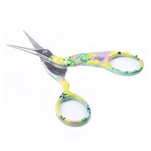 กรรไกรตัดเล็บทำจากสแตนเลสสตีลคลาสสิกคมกรรไกรตัดรูปนกสีสันสดใสกรรไกรสำหรับงานหัตถกรรม - Product Image 5