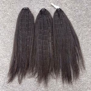 Vente en gros d'extensions de cheveux humains vietnamiens droits crépus texture personnalisée paquet frontal doux couleur naturelle pour femme - Product Image 2