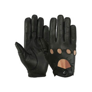 Gants de conduite en cuir souple à doigt complet - Product Image 6