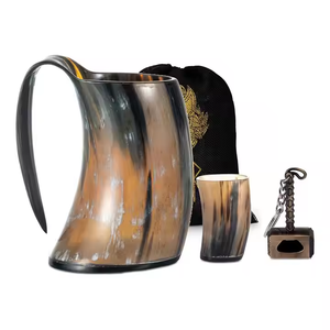 แก้วมักทรงแตรสำหรับดื่มน้ำควายธรรมชาติคุณภาพสูง - Product Image 5