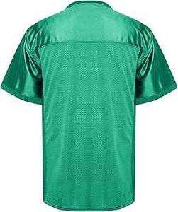 Maillot de football américain en maille de haute qualité pré-saison pour garçons personnalisé OEM maillot de football à chaud avec fonction respirante - Product Image 5
