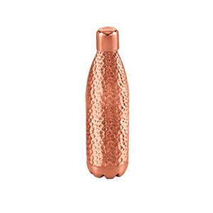 Bouteille d'eau en cuivre à prix bas pour grossistes indiens, étanche, isolante, avec corde de maintien, pour boire directement – Idéale pour le yoga, la gym et la maison - Product Image 6