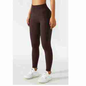 Leggings Deportivos para Mujer, Transpirables, con Cintura Elástica, Leggings de Yoga Personalizados al por Mayor, Tela de Alta Calidad y Elasticidad - Product Image 3