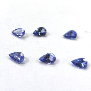 Haute qualité 5x3mm poire coupe Tanzanite pierre précieuse couleur bleue naturelle 0.20 Cts meilleure pierre moyenne en vrac fournisseur de qualité en gros - Product Image 3