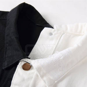 Respirant fabriqué en matériau de haute qualité hommes veste en jean meilleure vente hommes veste en jean pour adulte - Product Image 4