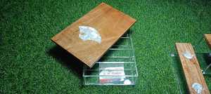 Caja de exhibición acrílica de lujo transparente con diseño árabe de nácar para chocolate y frutas secas precio al por mayor - Product Image 6