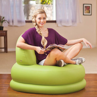 Canapé gonflable pliable personnalisé pour le loisir avec fonctions de refroidissement et de massage