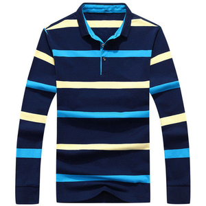 2025 Polo OEM Logo personnalisé broderie T-shirts de golf personnalisés 100% coton manches longues blanc uni Polo pour hommes - Product Image 2