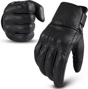 Venta al por mayor dedo completo a prueba de viento al aire libre moto guante pantalla táctil protección transpirable hombres guantes de carreras de motos - Product Image 1