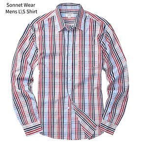 Chemise à manches longues pour homme, 100 % coton respirant - Product Image 5