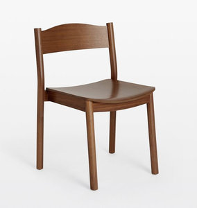 Chaise de salle à manger en teck, minimaliste, faite à la main, en bois massif, design moderne, vente en gros commerciale, meubles de maison - Product Image 1