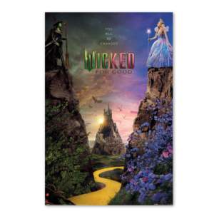 Póster de Wicked 2, estilo rollo colgante, lienzo de plástico con impresión digital para decoración del hogar, te cambiará para el mejor. - Product Image 1