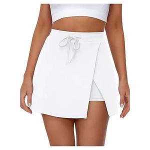 Falda deportiva transpirable de cintura alta para mujer de alta calidad personalizada estilo Casual Gym Tennis Pickleball - Product Image 1