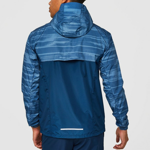 Custom Men's Lightweight Hooded Windbreaker <b>Jacket</b> Windproof Breathable Quick Dry <b>Plus</b> <b>Size</b> High Street Style by Terzo Sports - Product Image 2