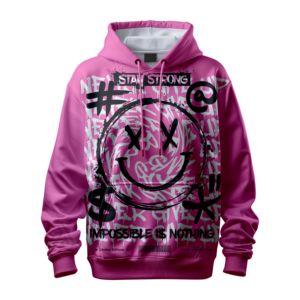 Sudadera con capucha de sublimación con estampado completo personalizado para mujer, jersey con estampado completo de poliéster 100%, ropa de calle, fabricante OEM de moda - Product Image 2