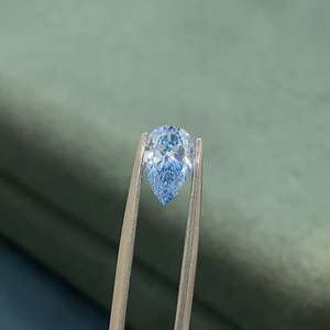 2.00 CT VS1-VS2 diamants en vrac de couleur bleue de taille poire cultivés en laboratoire VIVID certifiés par IGI avec certificat - Product Image 3