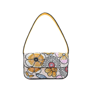 MD HANDICRAFTS Sac à main avec broderie perlée de style designer pour soirée Sac à main élégant avec broderie perlée - Product Image 6