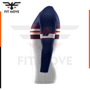 Concevez votre propre Rash Guard personnalisé Anti UV été extérieur MMA Compression Rash Guard pour hommes en gros Surf Rash Guard hommes - Product Image 3