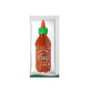 Sauce chilica au chili frais Prix d'usine Sans colorants 100% Vegan Épicé Légèrement aigre Chili Sauce Sriracha Sac de 7g Fabriqué au Vietnam - Product Image 1