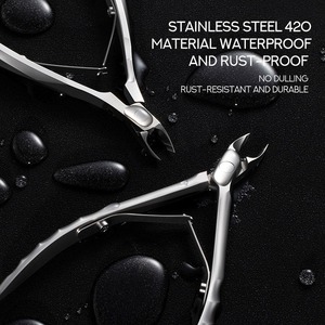 Cortaúñas de Acero Inoxidable al por Mayor, Cortaúñas Profesional, Tijeras para Piel Muerta, Tijeras Afiladas con Hoja Curva, Afiladas, de Pakistán - Product Image 1