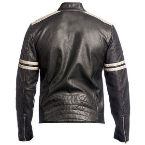 Veste en cuir d'hiver pour hommes de la meilleure qualité, col à capuche chaud et respirant, tenue décontractée en tissu léger longue durée, taille XL, prix bon marché - Product Image 3