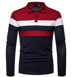 Camisetas de polo de hombre de calidad superior Camisetas de polo de contraste de color hechas con el mejor material al por mayor - Product Image 6