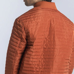 OEM Service Men Bomber Jacket Premium Fabric Made Casual Fashion Use Men Winter Jacket For Online Sale - Product Image 6