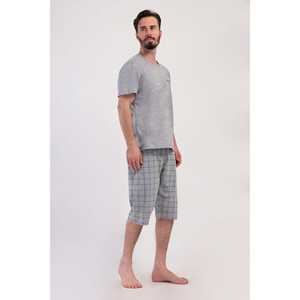 Conjunto de Camiseta sin Mangas y Pantalones Cortos con Bolsillos para Hombre, Cuello Redondo y Manga Corta - Product Image 3