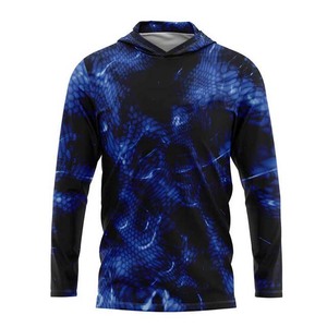Camisa de Pesca de Manga Larga para Hombre, Camuflaje, Impresión por Sublimación, Secado Rápido, Protección Solar UPF 50, Ropa para Actividades al Aire Libre - Product Image 5