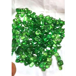 237 pièces de Tsavorite naturelle 4x3mm 5x3mm6 x4mm octogone Cabochon 104 Cts Lot Iroc ventes haute qualité lâche pierres précieuses cabine US $332 - Product Image 4