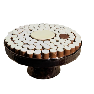 Moderno y Lujoso Tazón de Chocolate Plateado en Metal Hecho a Mano, Tazón para Mesa de Fiesta, Apto para Lavavajillas, Ecológico y Duradero - Product Image 6