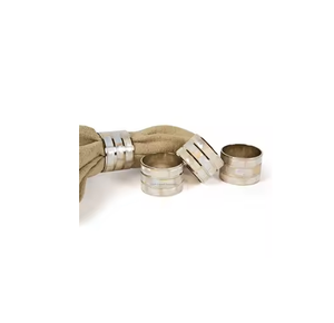 Incrustation d'os et ronds de serviette en laiton pour la décoration de table et de la maison pièce en gros produit de vente chaude - Product Image 1