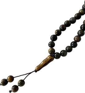 Cuentas de Oración (Tasbih) Hechas a Mano de Alta Calidad, Estilo Antiguo Religioso, de Cuerno Natural, Diseño Tradicional, Regalos, Precio al por Mayor - Product Image 4
