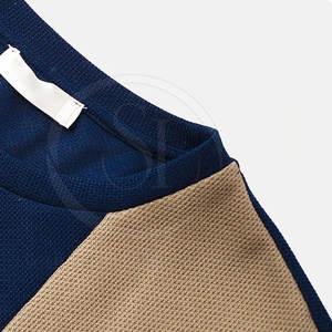 Camisetas de hombre hechas en Pakistán, tela de punto transpirable ligera de secado rápido de alta calidad con estampado de contraste de Color sólido - Product Image 4