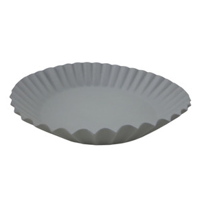 Plato/plato redondo de hierro con piedra gris utilizable para comer o servir comida en hoteles restaurante cafetería utensilios de cocina utensilios - Product Image 4