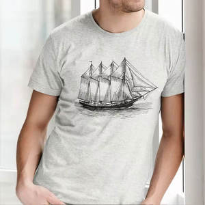 Camisetas Cómodas para Hombre, Impresión Serigrafiada, Alta Calidad, Mejor Diseño, Material Suave, Nueva Llegada, Camiseta para Hombre con Impresión Serigrafiada - Product Image 3