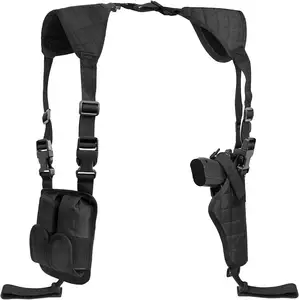 Tactical Concealment Left and Right Hand Nylon Shoulder gun holster Adjustable Holster Underarm Hidden Shoulder Holster