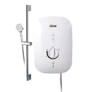 เครื่องทำน้ำอุ่นไฟฟ้า4500W แบบเวียดนามควบคุมโดยเครื่องจักรกลเคลือบแก้วสีฟ้ารับประกันห้าปี - Product Image 4