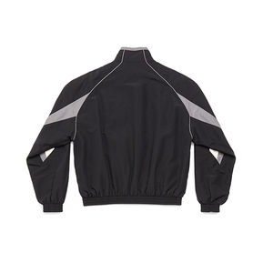 Survêtement personnalisé pour hommes, tenues coupe-vent en nylon, ensemble veste de sport, survêtement de jogging à demi fermeture éclair pour hommes - Product Image 5