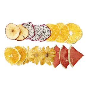 Lyophilizatatatacado vácuo acelerado freeze-pacote de frutas tropicais, 100% nova colete 2023 frutas fatiadas 100% natural