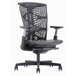 Chaise de bureau ergonomique en mesh Raina TPE-RPB003, hauteur réglable, mousse et tissu en cuir PU, appuie-tête réglable, utilisation à domicile et en milieu hospitalier - Product Image 1