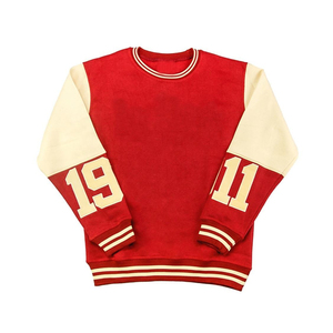 Venta al por mayor 100% algodón de los hombres de gran tamaño de cuello redondo Sudadera All Over Screen Print Casual & Hot Sale O Neck Design - Product Image 5