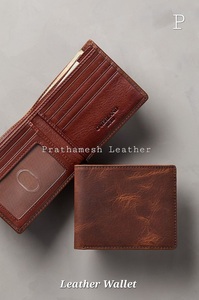 Exportation Portefeuille en cuir de qualité pour hommes Prix de gros sécurisé Portefeuilles classiques fabriqués à la main Utilisation professionnelle Élégant Portefeuille pour hommes étonnants - Product Image 2
